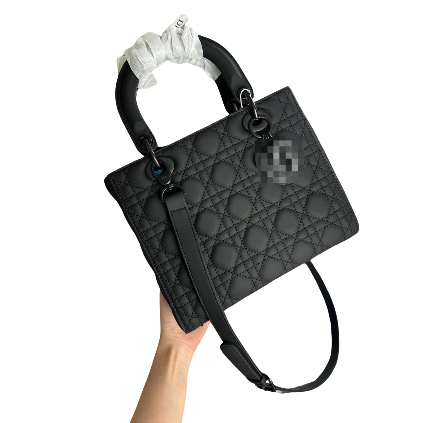 Matte Black Lady Adore Tote